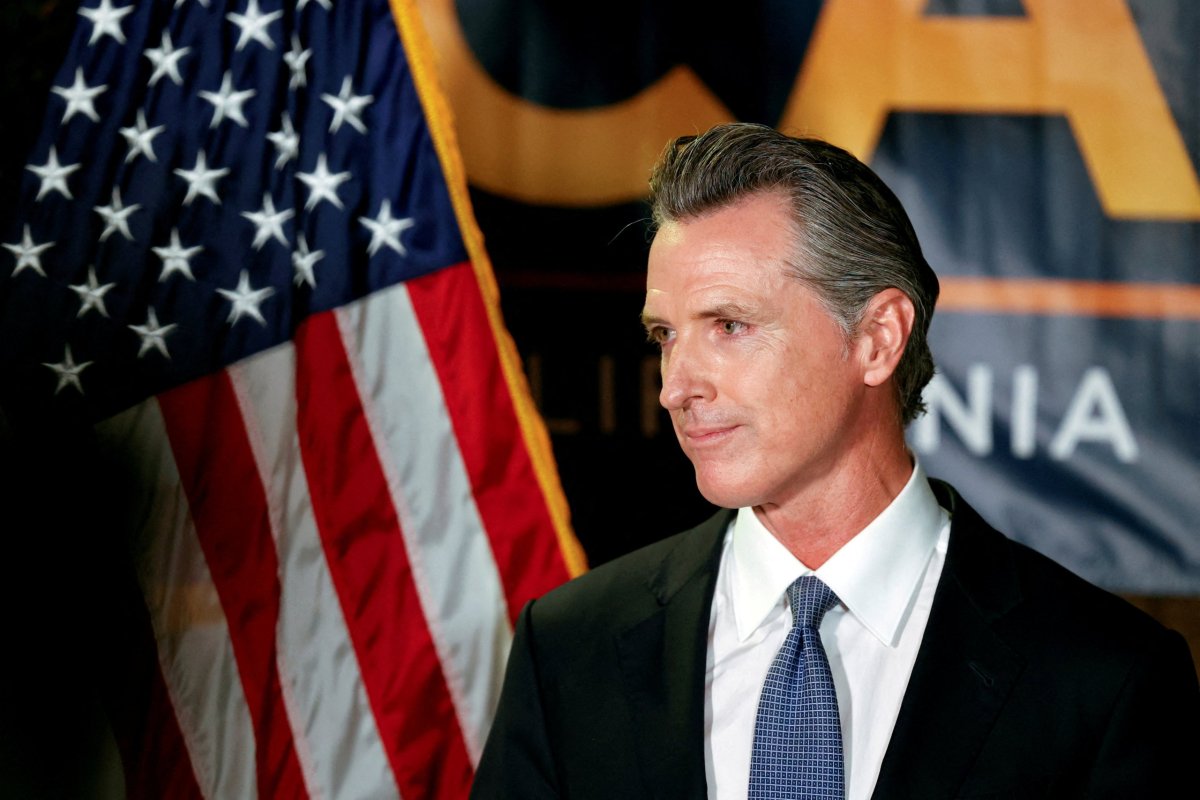 FILE PHOTO: California Governor Gavin Newsom