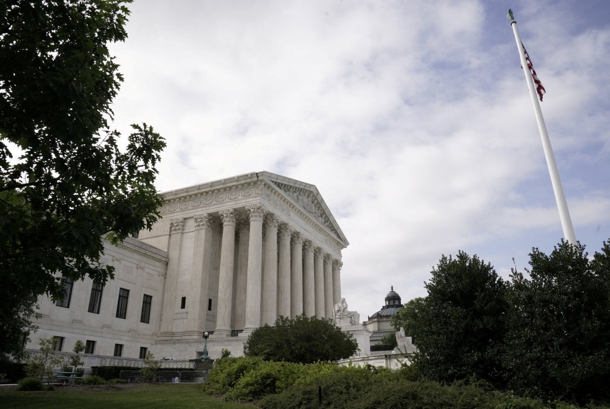 FILE PHOTO: General view of the U.S. Supreme Court building in Washington