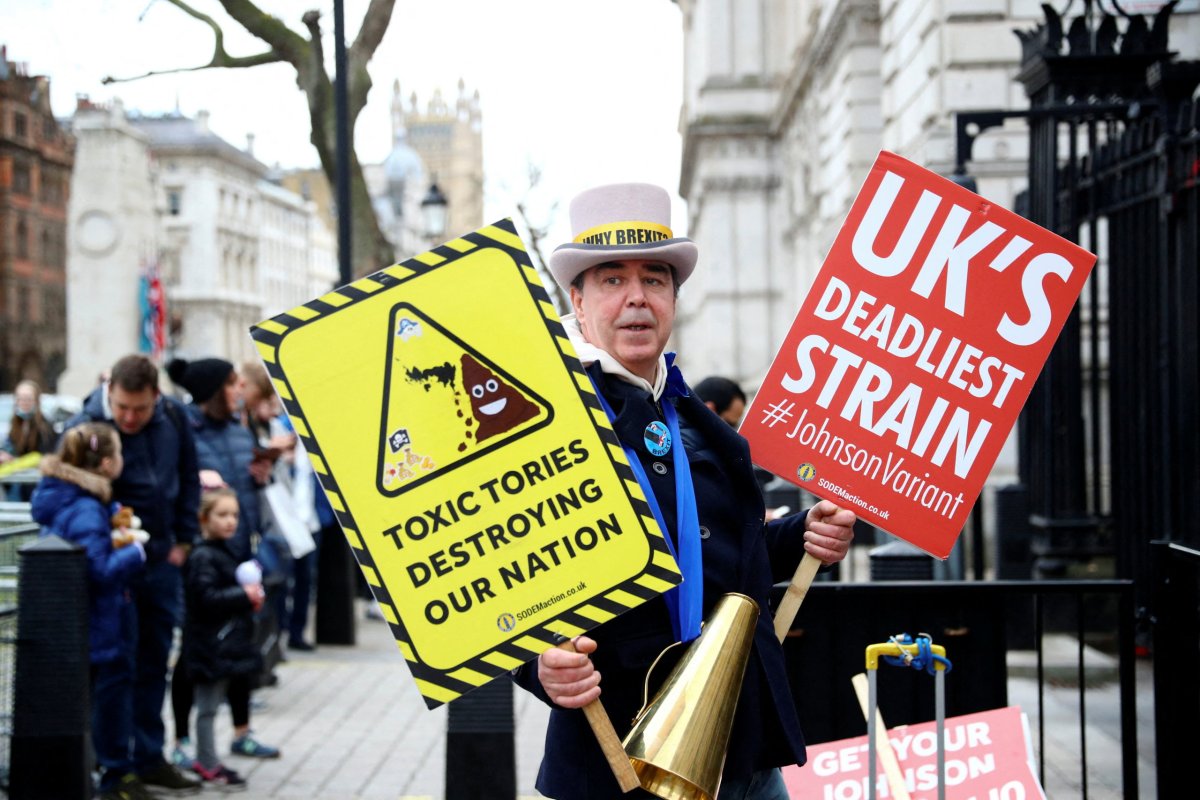 British cabinet meeting at Downing Street in London