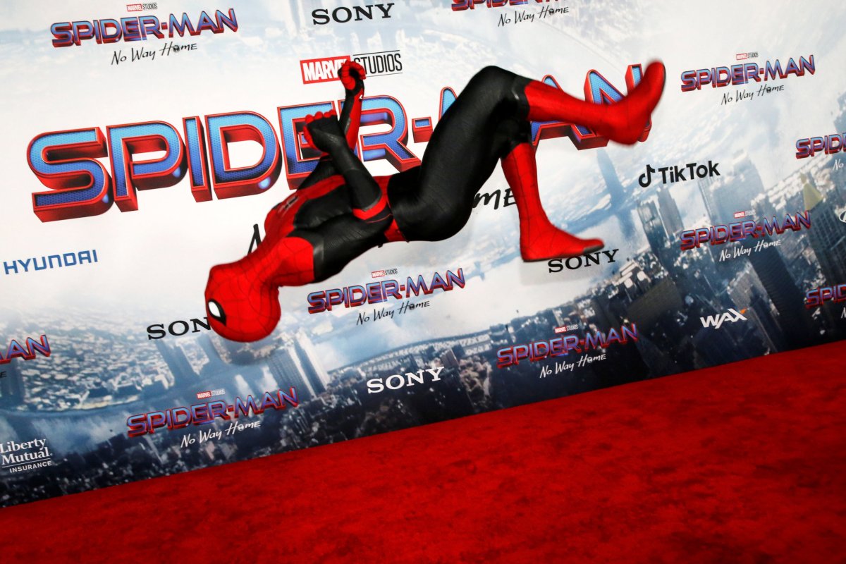 Premiere for the film Spider-Man: No Way Home in Los Angeles