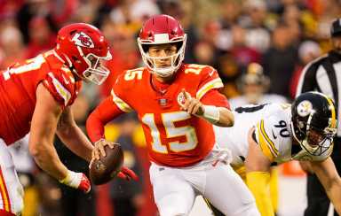 Patrick Mahomes Chiefs Steelers