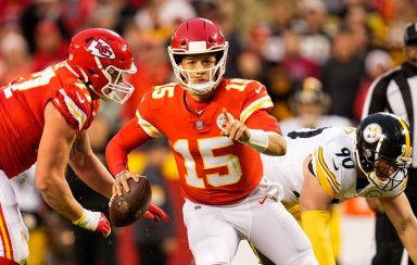 Patrick Mahomes Chiefs Steelers