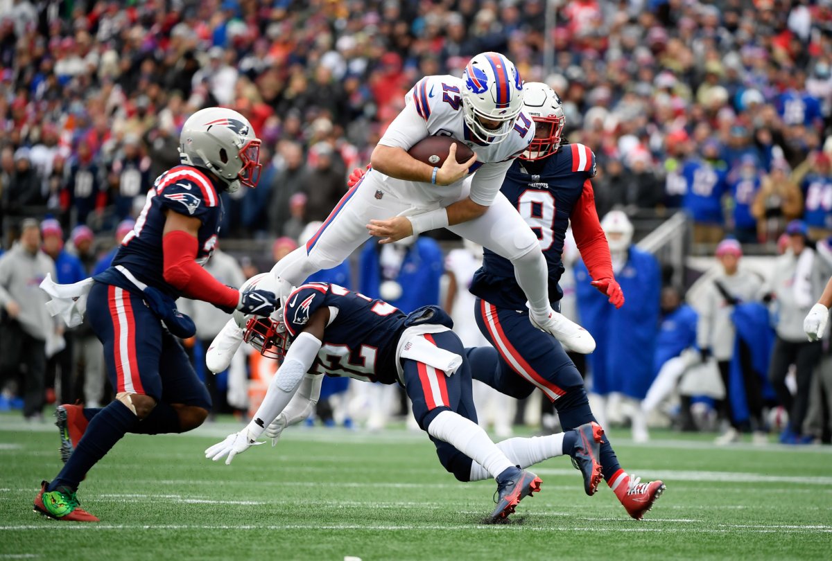 Josh Allen Patriots vs. Bills