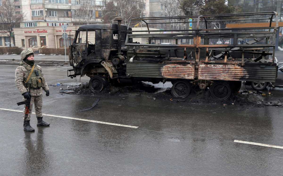 Almaty amid tightened security following mass protests in Kazakhstan
