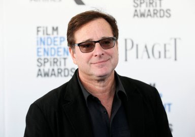 FILE PHOTO: Actor Bob Saget arrives at the 2017 Film Independent Spirit Awards in Santa Monica