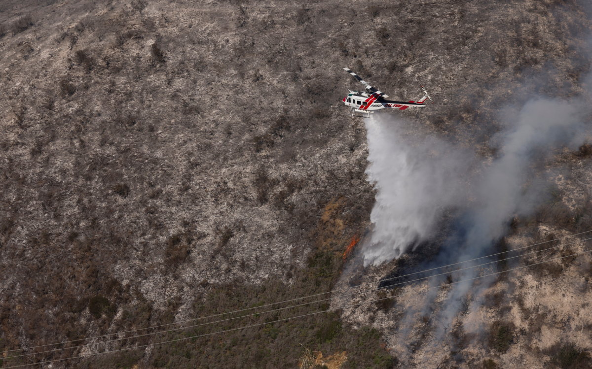 FILE PHOTO: Colorado fire burns near Big Sur