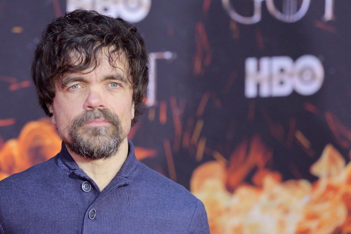 FILE PHOTO: Peter Dinklage arrives for the premiere of the final season of “Game of Thrones” at Radio City Music Hall in New York