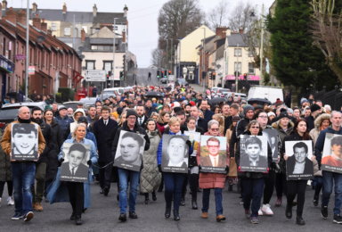 Northern Ireland marks 50th anniversary of ‘Bloody Sunday’ killings