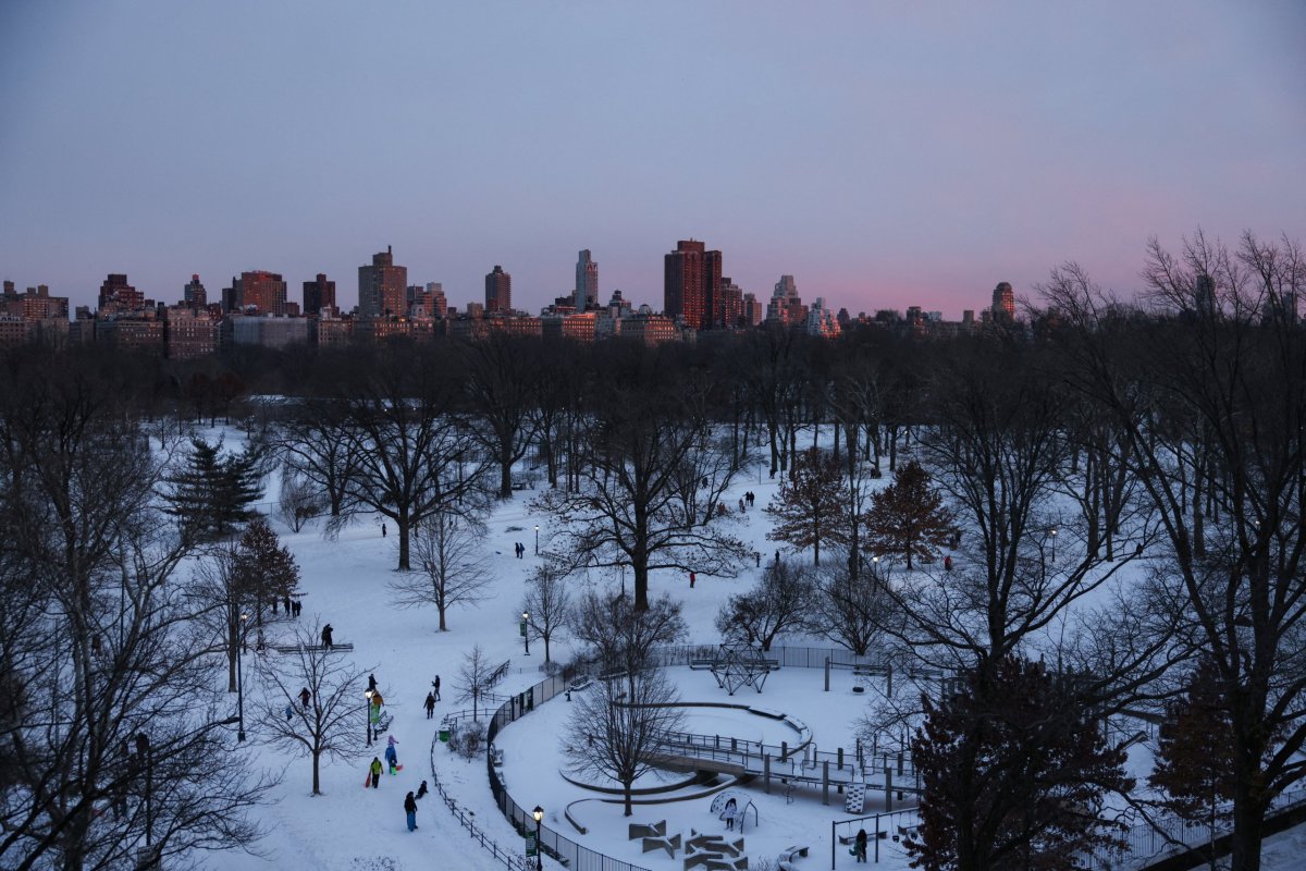 Nor’easter storm in New York