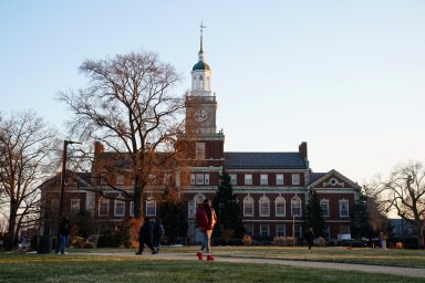 FILE PHOTO: Howard University receives bomb threats in Washington