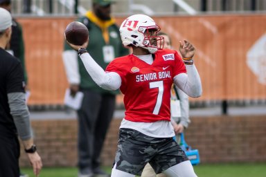 NCAA Football: Senior Bowl Practice