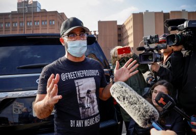 Proud Boys leader Enrique Tarrio is released from jail in Washington