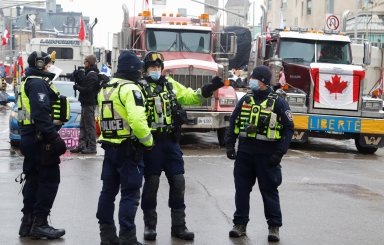 Truckers and their supporters continue to protest against the COVID-19 vaccine mandates in Ottawa