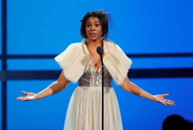 FILE PHOTO: Regina Hall at 2019 BET Awards – Show – Los Angeles, California, U.S.