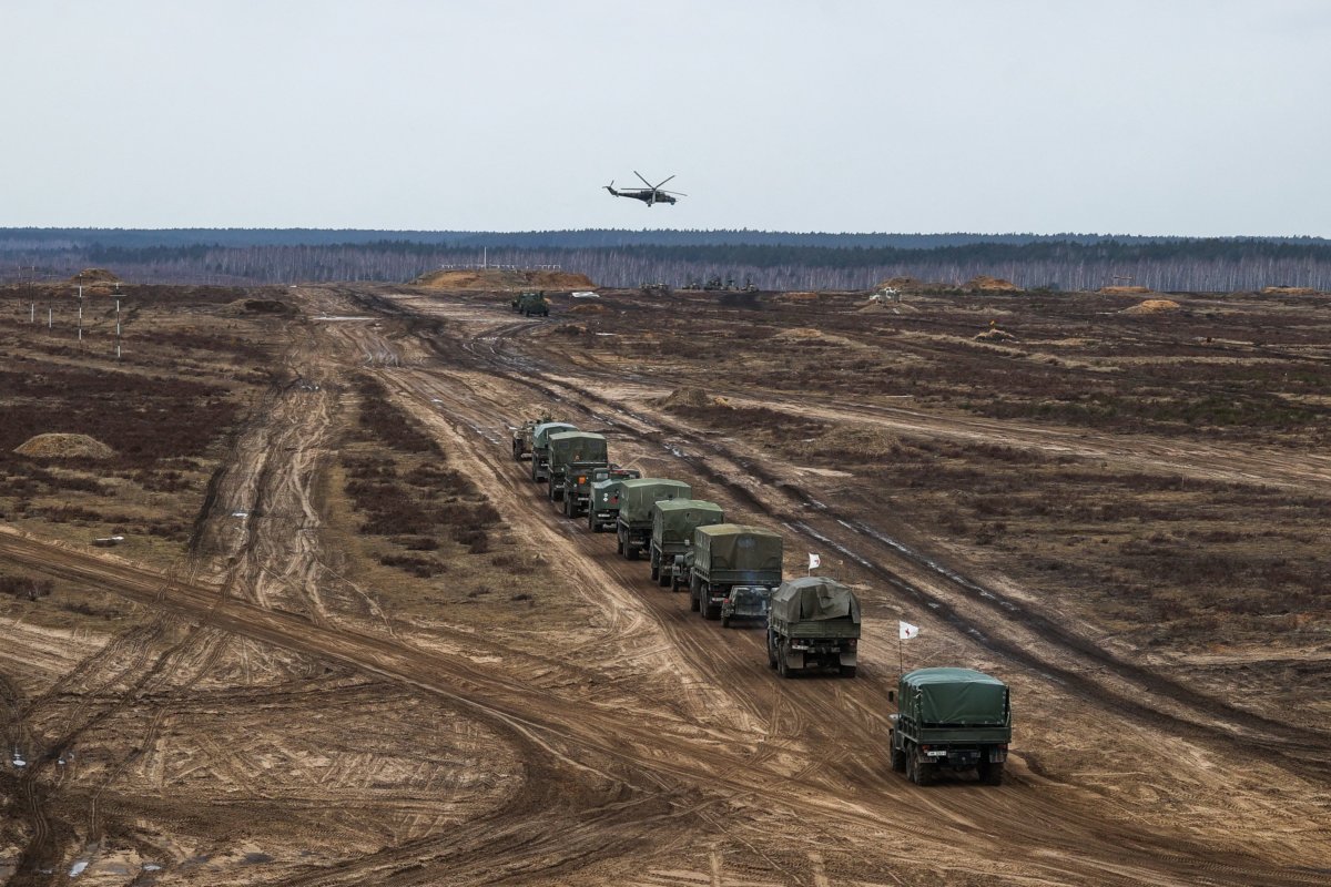 Joint military drills of the armed forces of Russia and Belarus in the Brest Region