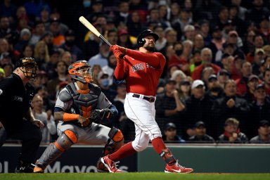 MLB: ALCS-Houston Astros at Boston Red Sox