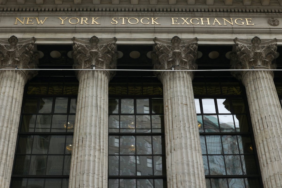 Scenes near Wall Street and the New York Stock Exchange (NYSE), in New York