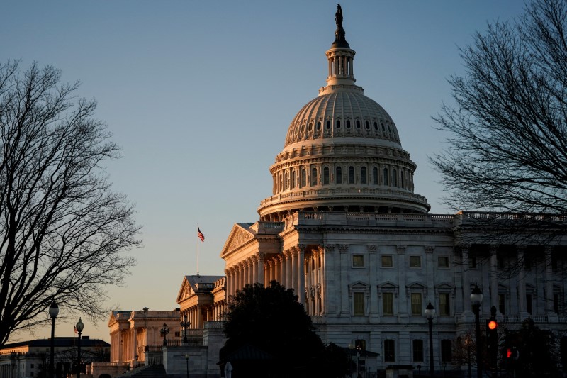 FILE PHOTO: The U.S. Capitol building is pictured in Washington