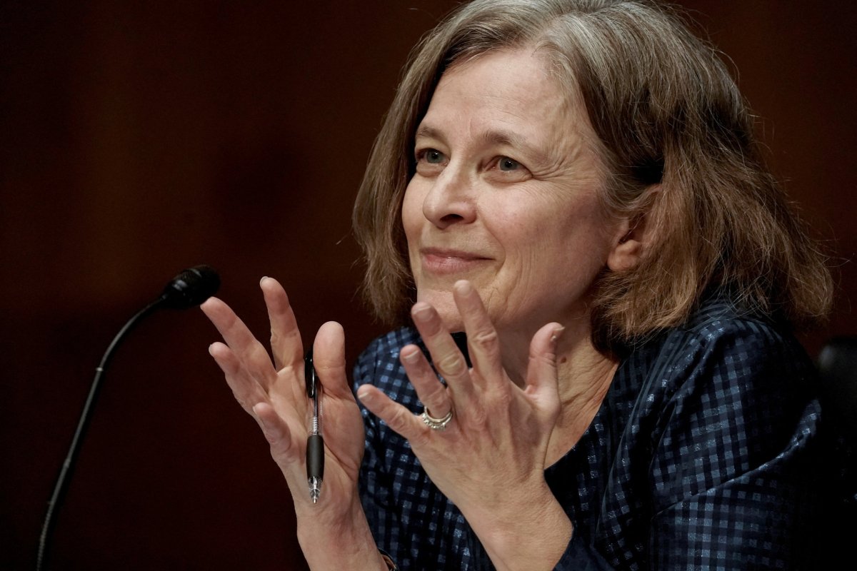 FILE PHOTO: U.S. Senate Banking Committee holds hearing for Federal Reserve nominees on Capitol Hill in Washington