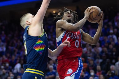 NBA: Denver Nuggets at Philadelphia 76ers