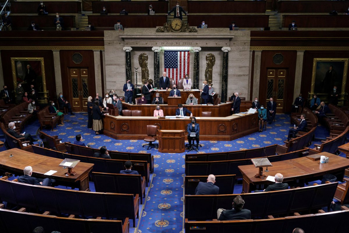 FILE PHOTO: Joint session of Congress to certify Biden as next U.S. president in Washington