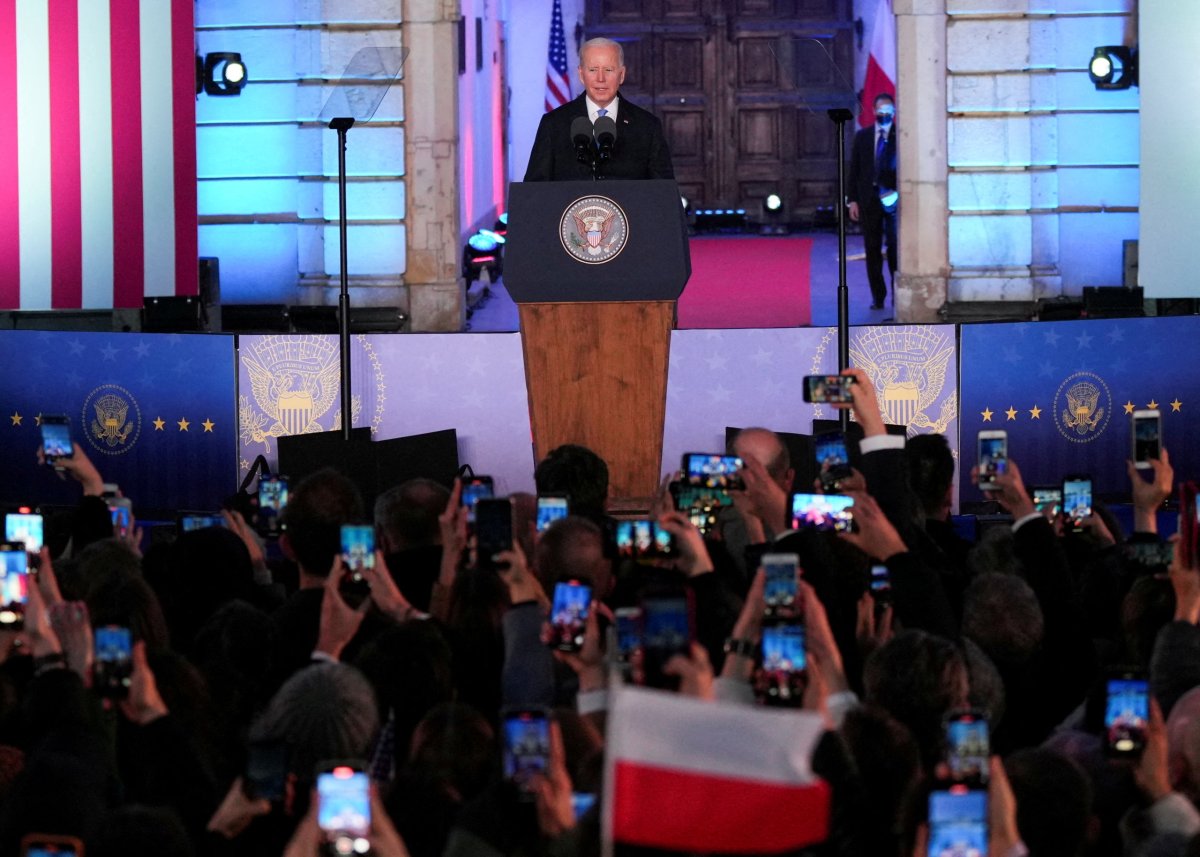 FILE PHOTO: U.S. President Biden visits Poland