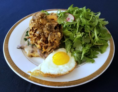 2. Mushroom N’ Gravy Biscuit at THE OLDE BAR – Photo ©Reese Amorosi