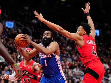 NBA: Philadelphia 76ers at Toronto Raptors