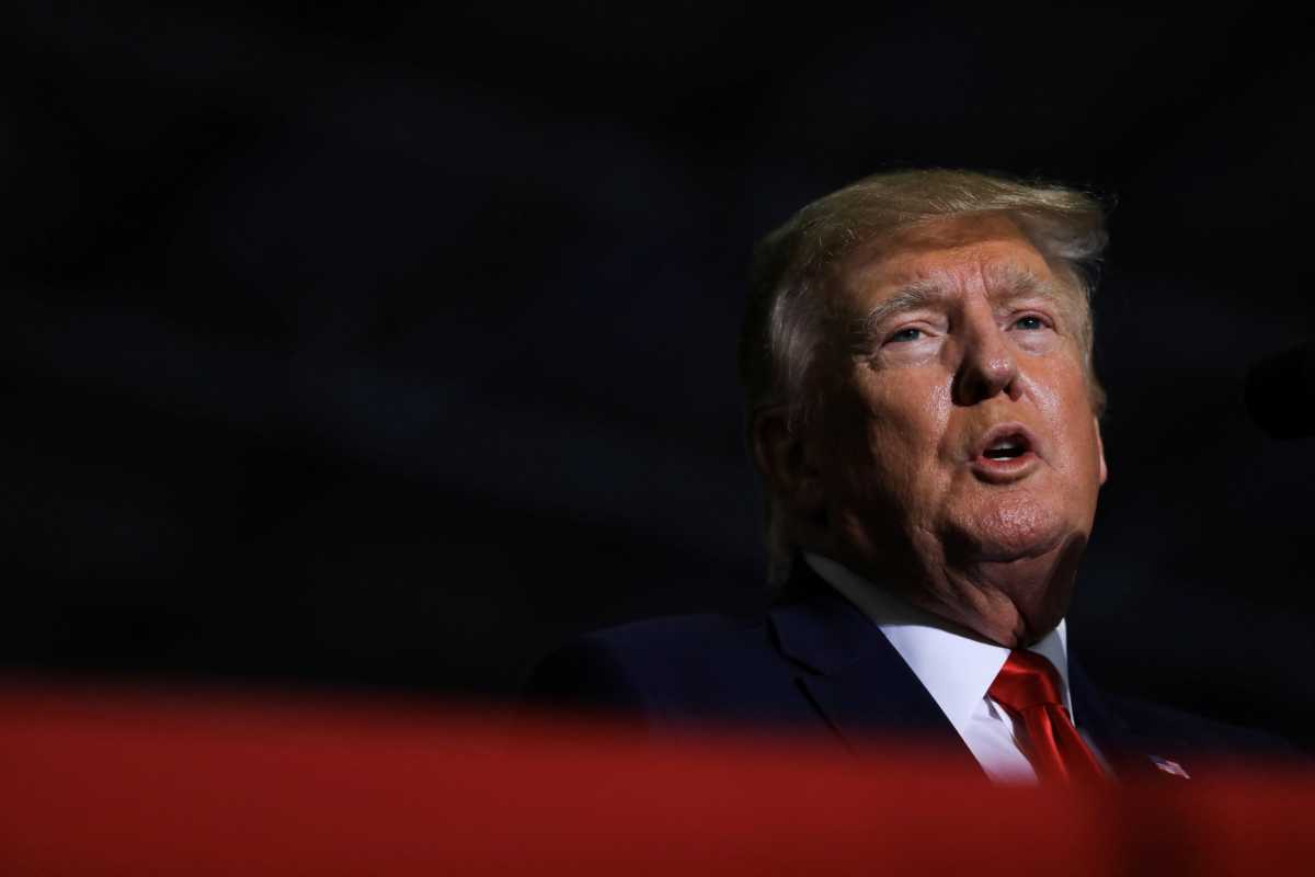 Rally held by former U.S. President Donald Trump