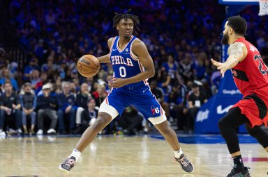 NBA: Playoffs-Toronto Raptors at Philadelphia 76ers