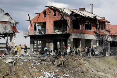 Russia’s attack on Ukraine continues, in Lviv