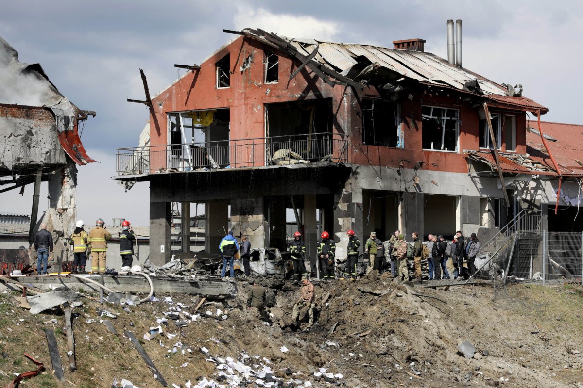 Russia’s attack on Ukraine continues, in Lviv