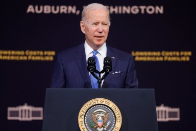 U.S. President Biden visits Washington State