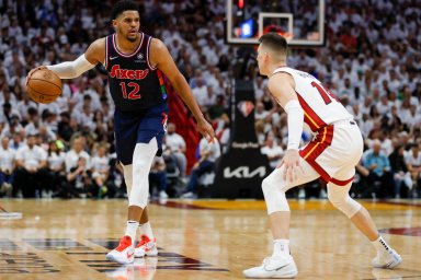 NBA: Playoffs-Philadelphia 76ers at Miami Heat