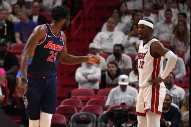 NBA: Playoffs-Philadelphia 76ers at Miami Heat