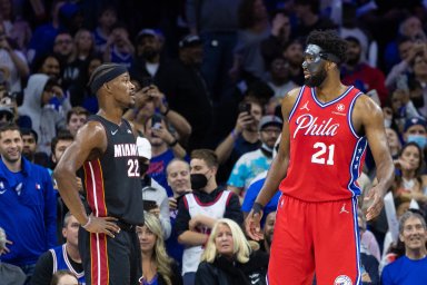 NBA: Miami Heat at Philadelphia 76ers