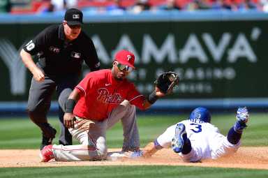 MLB: Philadelphia Phillies at Los Angeles Dodgers