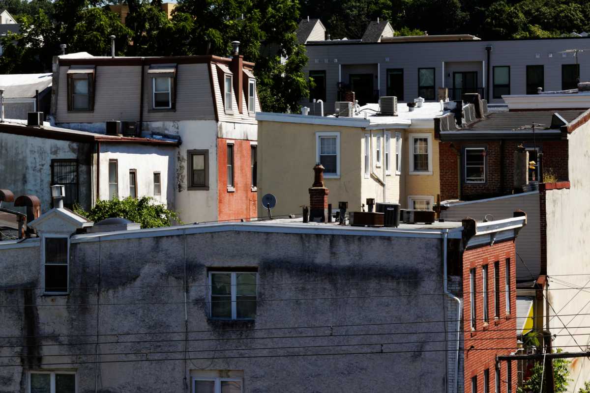 Manayunk, Philadelphia row houses