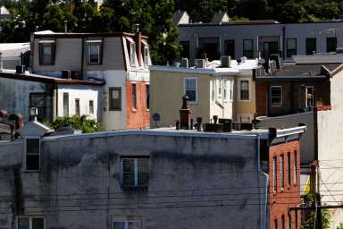 Manayunk, Philadelphia row houses