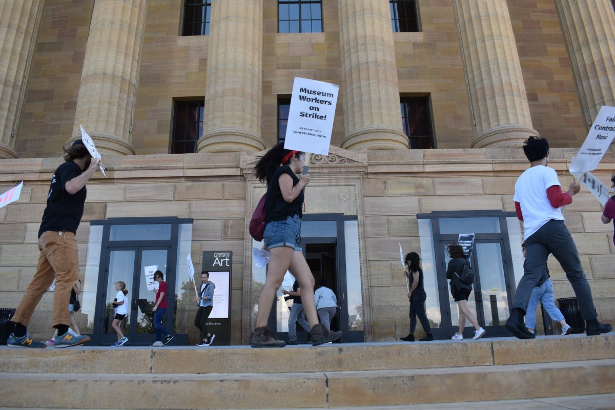 Philadelphia Museum of Art strike