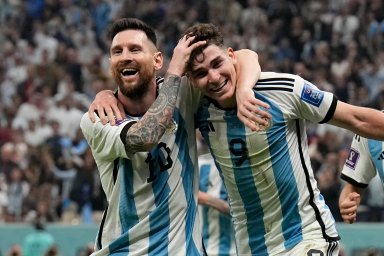 APTOPIX WCup Argentina Croatia Soccer