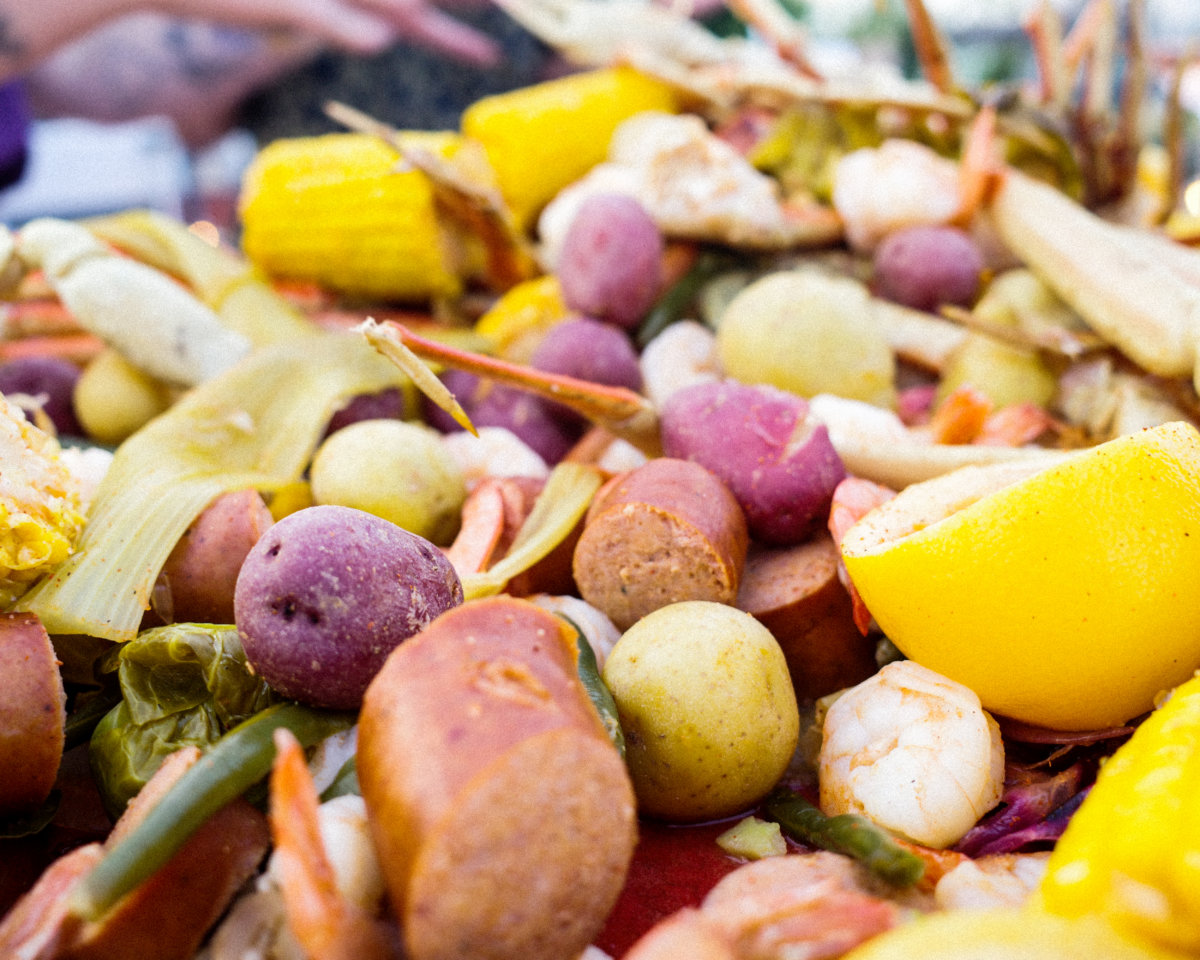 Rolling Seafood Boil