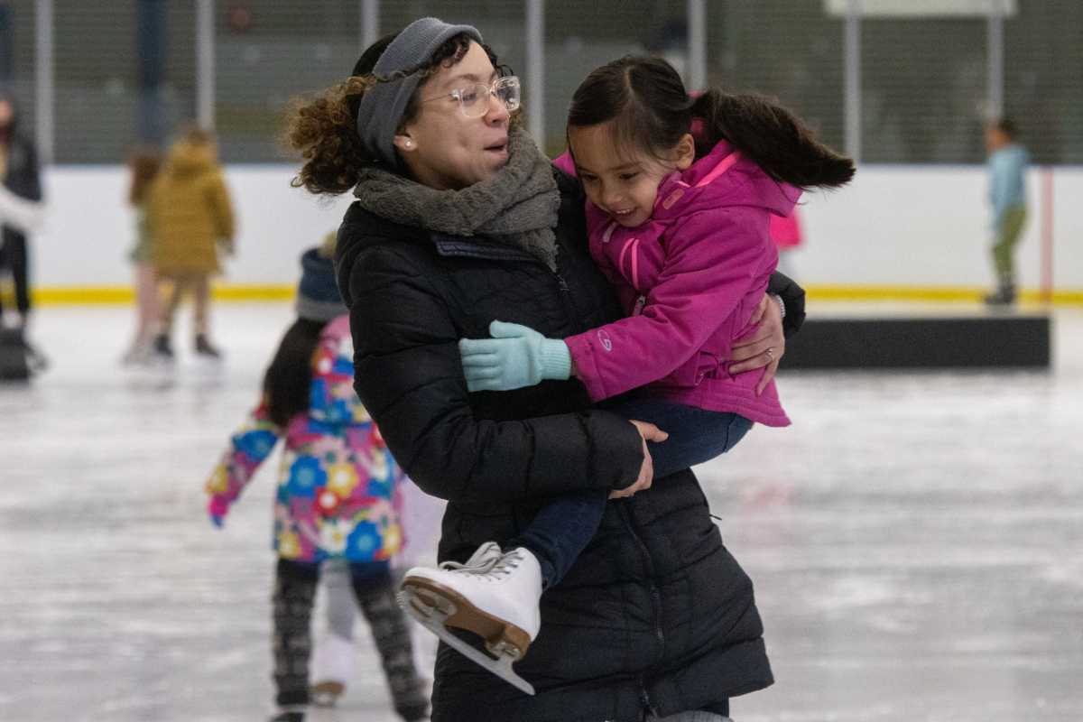 Scanlon ice rink skating
