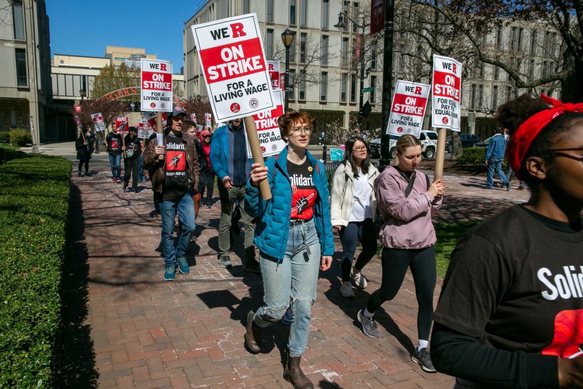 Rutgers Teachers Strike