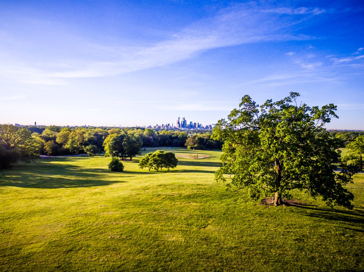 Philly parks hike spring