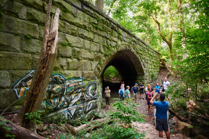 Philly parks hike spring