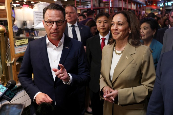 Kamala Harris Josh Shapiro Tim Walz