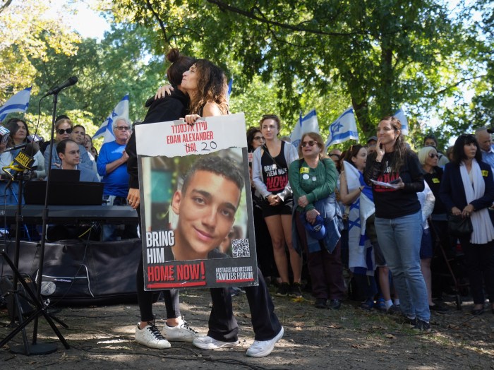 Pro-Israel rally nearly one year after Hamas’ October 7 attack, in New York City