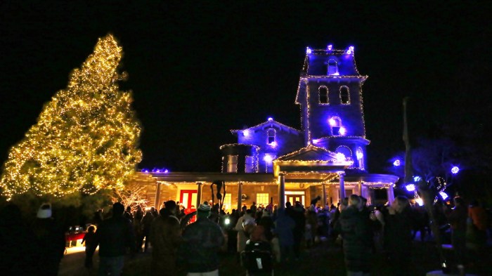 Light shows in Philadelphia