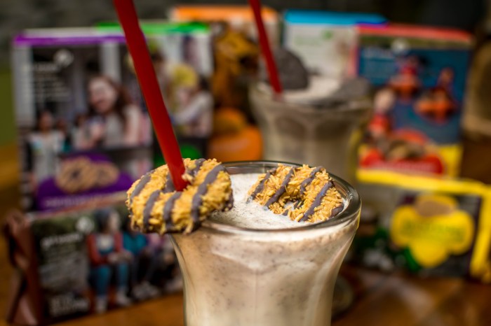 P'unk Burger girl scout cookie